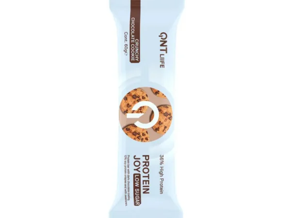 Nutrition protéinée au caramel QNT Protein Joy 36% Low Sugar Crunchy Chocolate Cookie