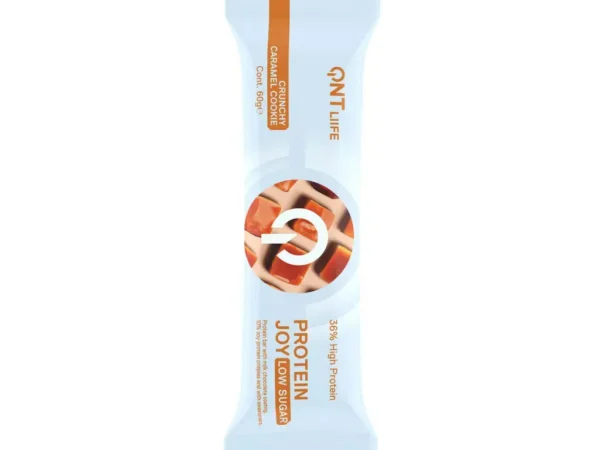 Nutrition protéinée au caramel QNT Protein Joy 36% Low Sugar Crunchy Caramel Cookie Dough