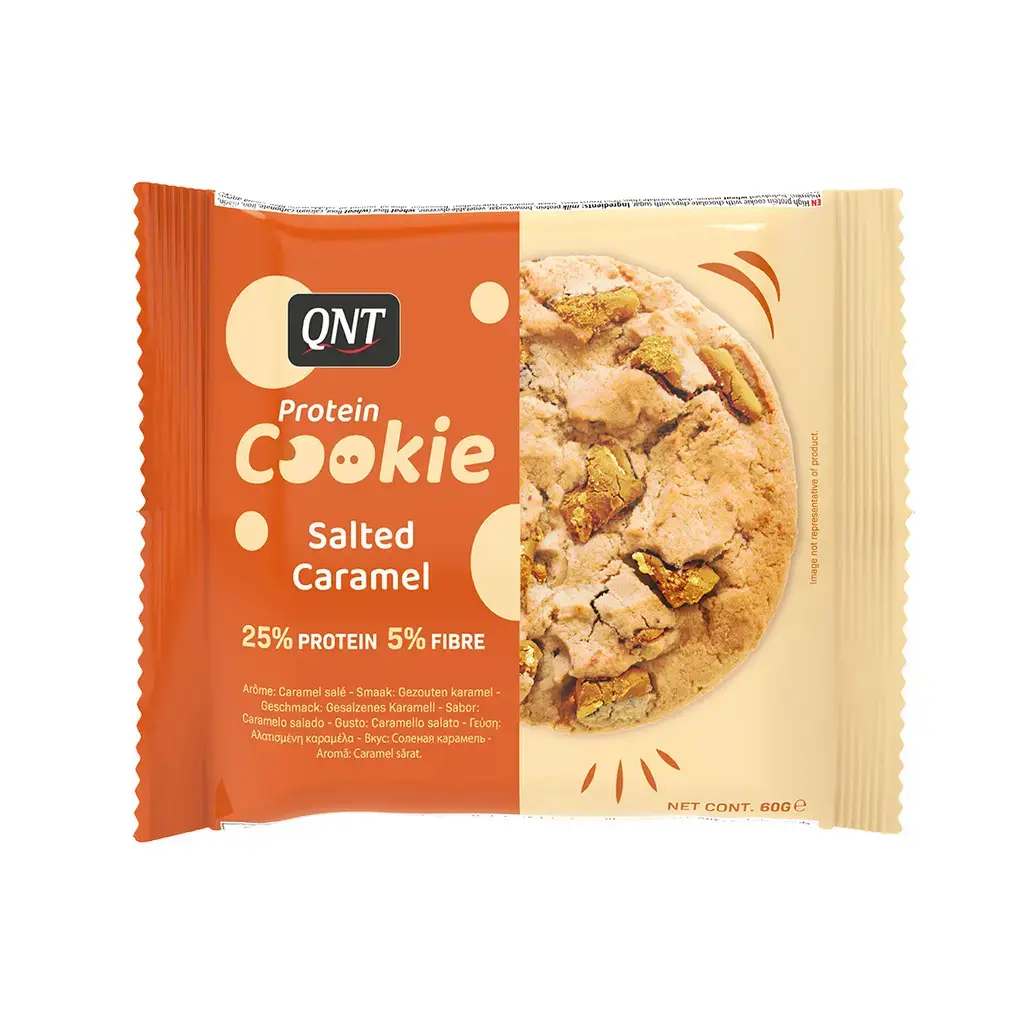 Nutrition protéinée caramel salé QNT Cookie
