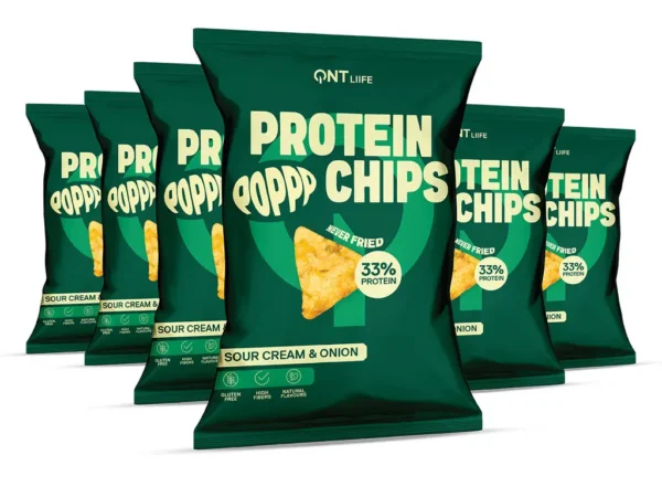 Nutrition protéinée chips QNT Cream & Onion