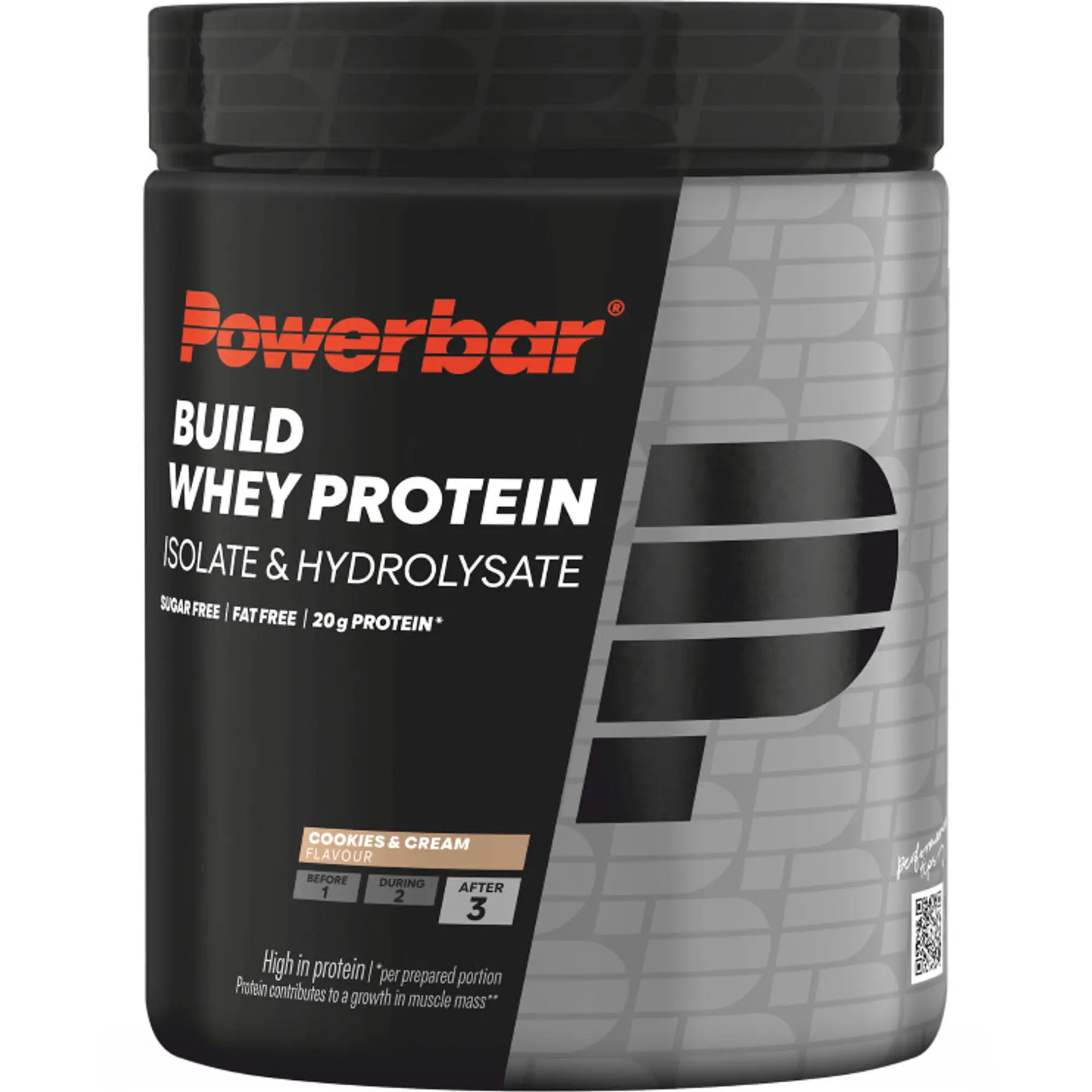 Nutrition protéinée isolate & hydrolysate biscuits et crème PowerBar Build Whey