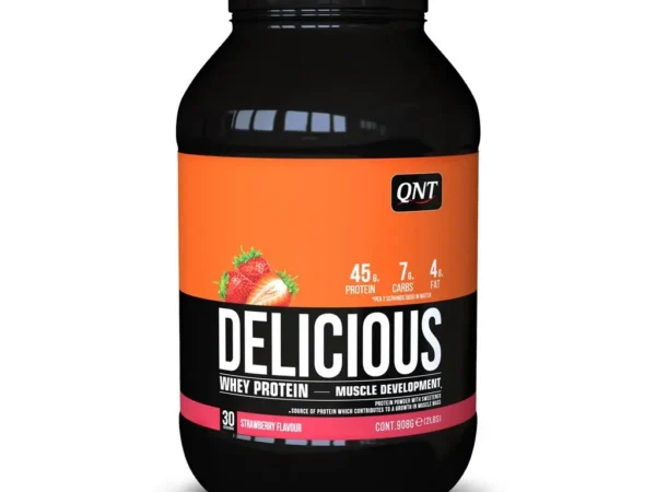Nutrition protéinée poudre de protéines de lactosérum fraise QNT