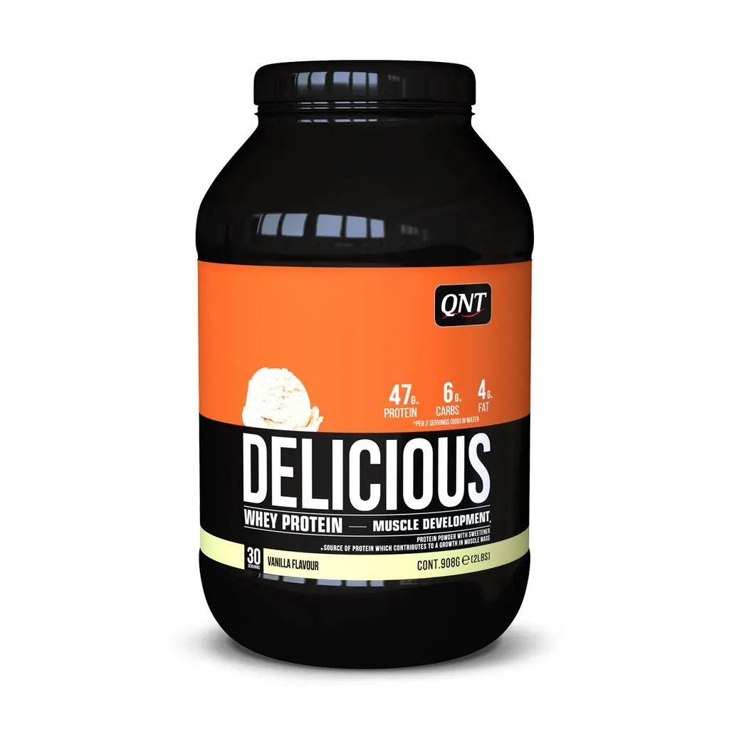 Nutrition protéinée poudre de protéines de lactosérum vanille QNT