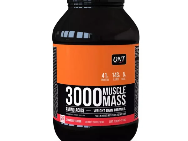 Nutrition protéinée QNT 3000 Muscle Mass - Strawberry