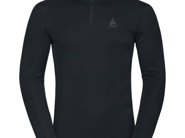 ODLO ACTIVE WARM ECO BL TOP TURTLE NECK L/S HALF ZIP