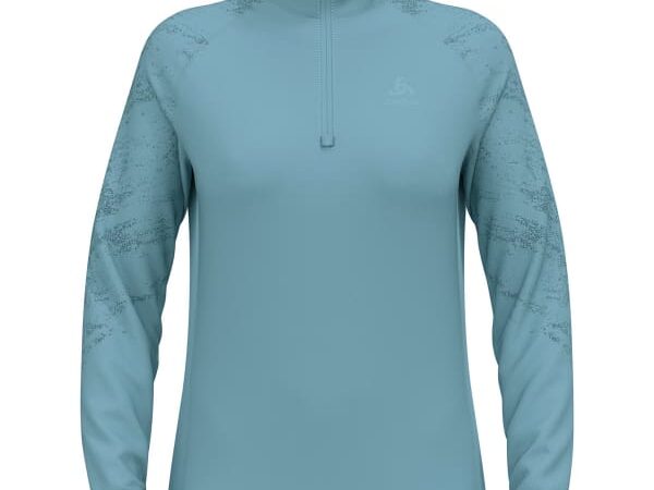ODLO BERRA GRAPHIC MID LAYER 1/2 ZIP W