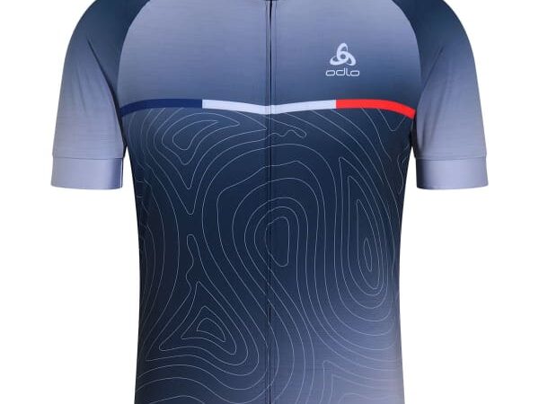 ODLO PERFORMANCE S/S JERSEY TSHIRT S/U COLLAR S/S FULL ZIP