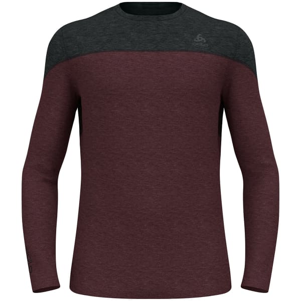 ODLO REVELSTOKE PW 150 BL TOP CREW NECK L/S