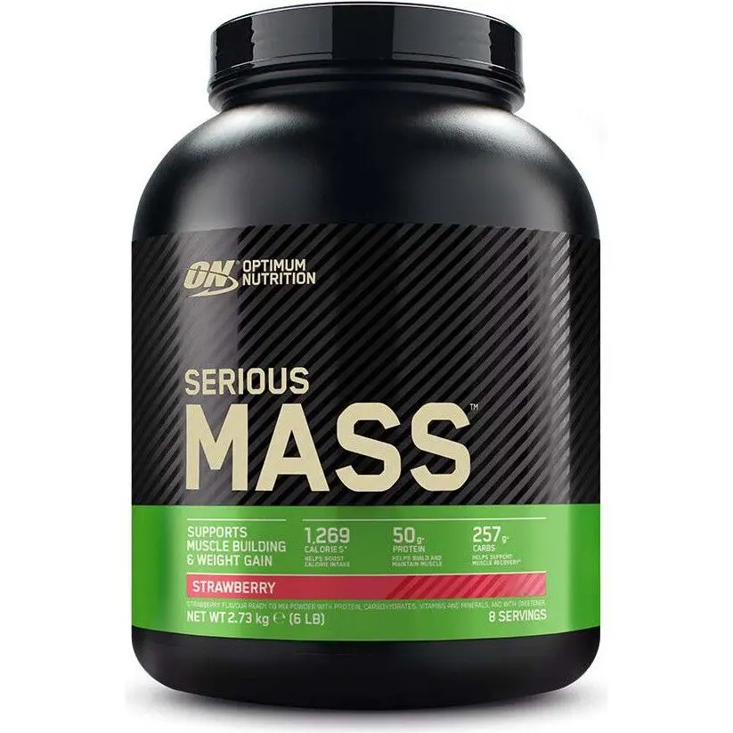 Gainer protéiné serious mass fraise Optimum Nutrition