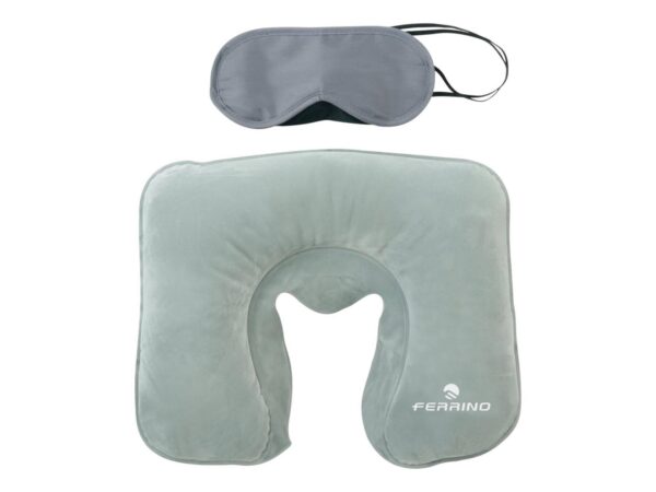 Oreiller De Voyage + Masque Pour Les Yeux