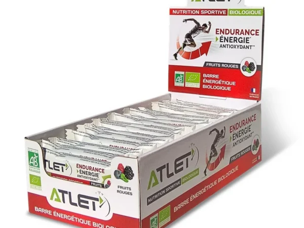 Pack barres fruits rouges 34x25g - énergétiques biologiques