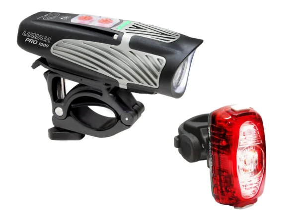 Pack d'éclairage avant/arrière vélo NiteRider Usb L Pro Omega Nitelink™