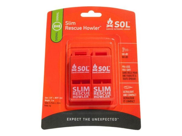 Pack Sifflets De Secours 100 Db/ Slim Rescue Howler