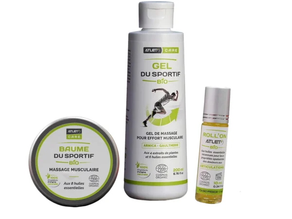 Pack soin du sportif