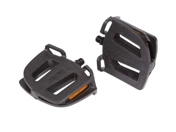 Paire de pédales avec réflecteurs Ergotec EP-2 9/16" 390 g
