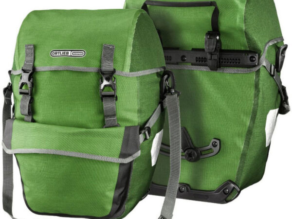 Paire de sacoches arrière Ortlieb Bike-Packer Plus 2 x 20L - Kiwi - Moss green