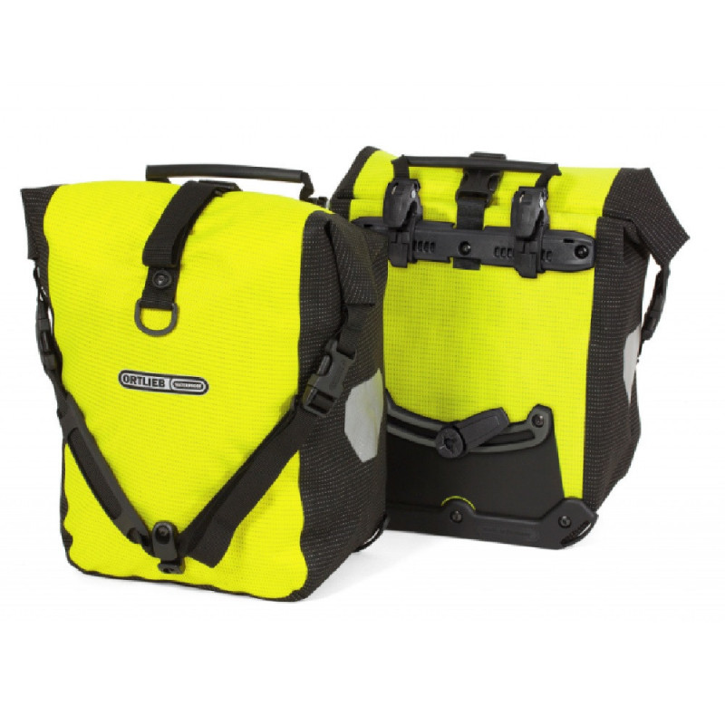 Paire de sacoches avant Ortlieb Sport-Roller High Visibility 2 x 12.5L