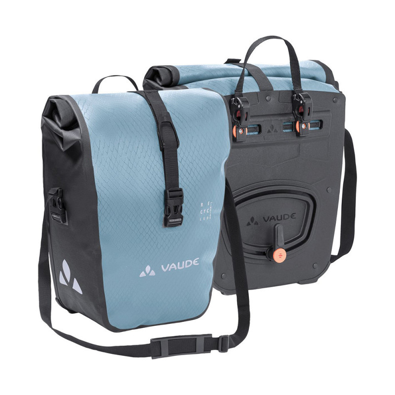 Paire de sacoches avant Vaude Aqua Front (rec) 2 x 14L - Bleu nordique