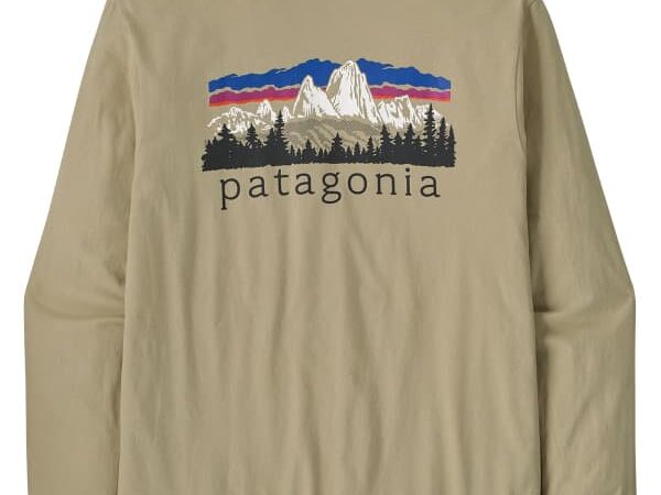 PATAGONIA M'S L/S FITZ ROY FOOTHILLS T-SHIRT