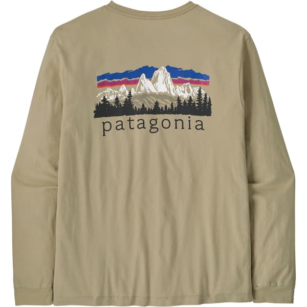 PATAGONIA M'S L/S FITZ ROY FOOTHILLS T-SHIRT