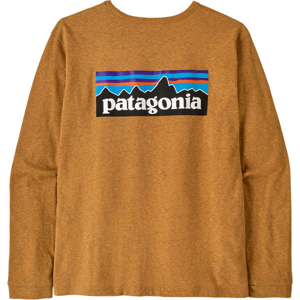 PATAGONIA W'S L/S P-6 LOGO RESPONSIBILI-TEE