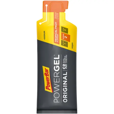 Gel PowerBar PowerGel Original 41gr Tropical-Fruit