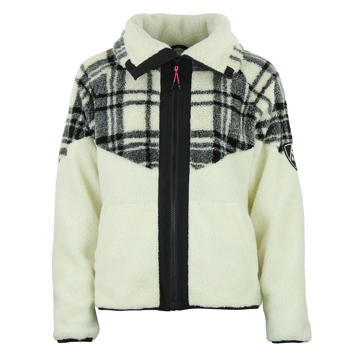 Polaire zippé femme Peak Mountain Sherpa 350G