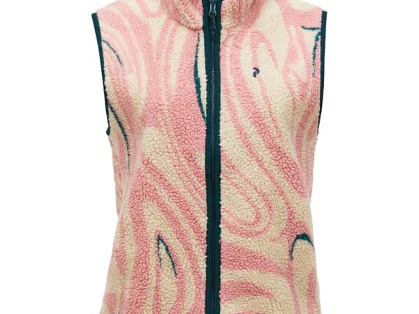 PEAK PERFORMANCE GRAPHIC PILE VEST W