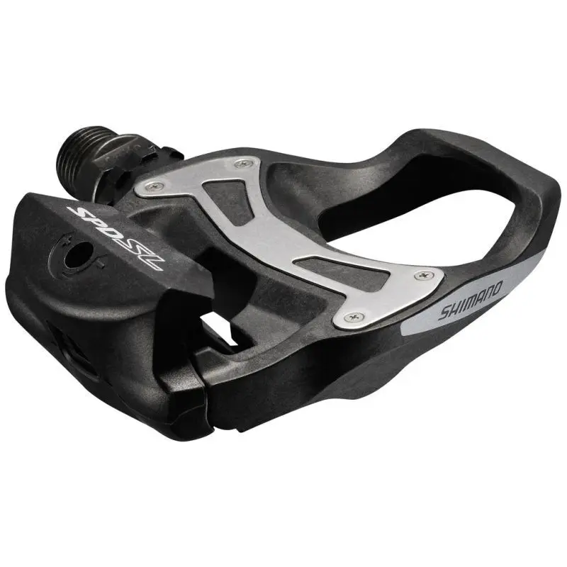 Pédales route avec fixation 1 face cale incluse sans réflecteur Shimano SPD-SL PD-R550L