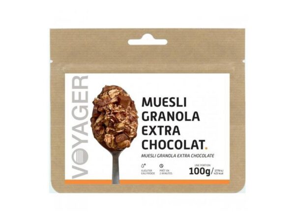Petit-déjeuner Lyophilisé - Muesli Granola Extra Chocolat