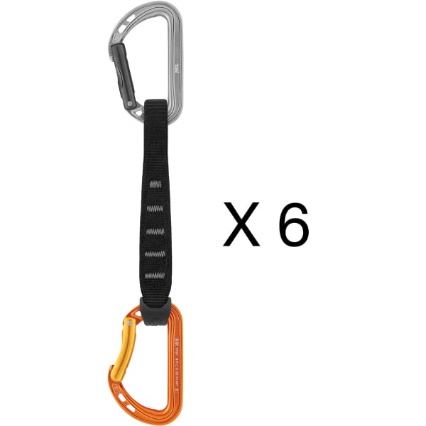 PETZL SPIRIT EXPRESS 17CM 6 PACKS