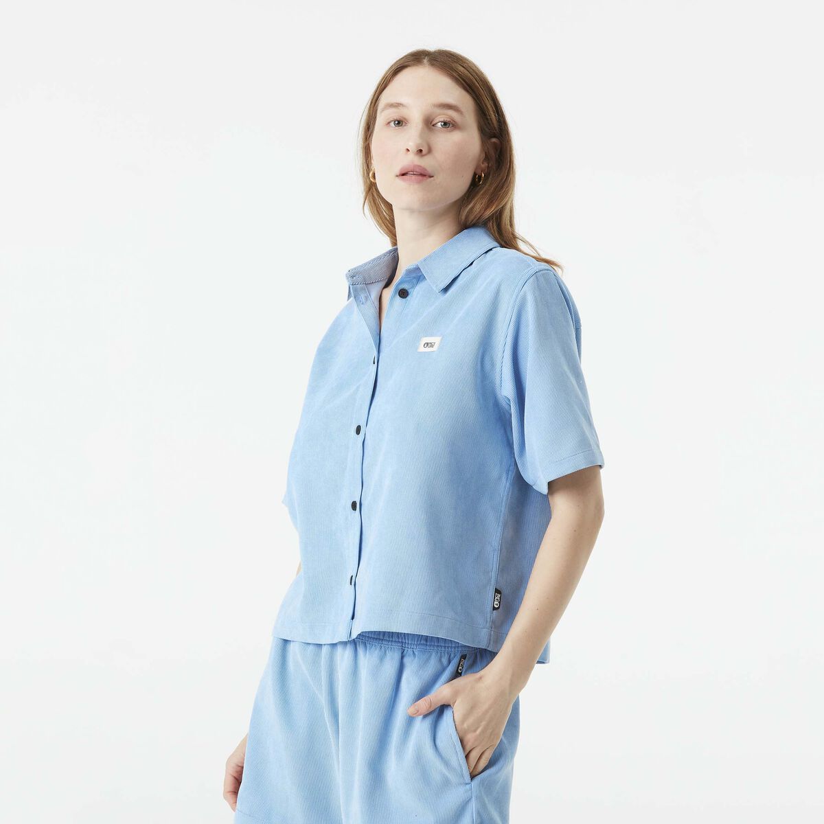 Picture Chemise - Chemise à manches courtes femme SESIA CORD - Femme