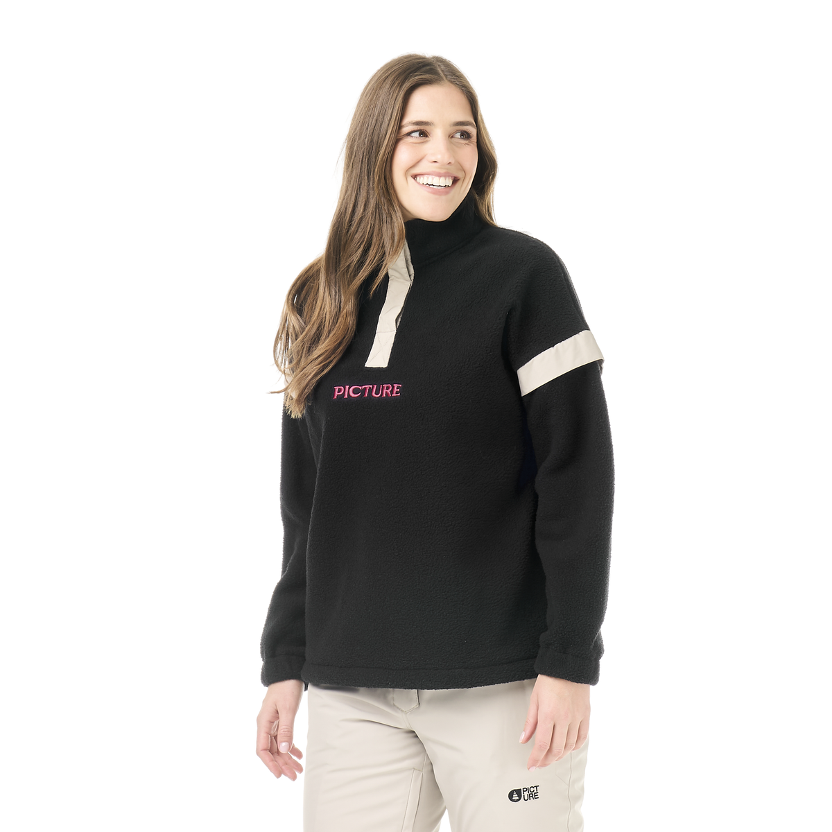 Picture Polaire - Polaire femme 1/4 zippée VELORA - Femme