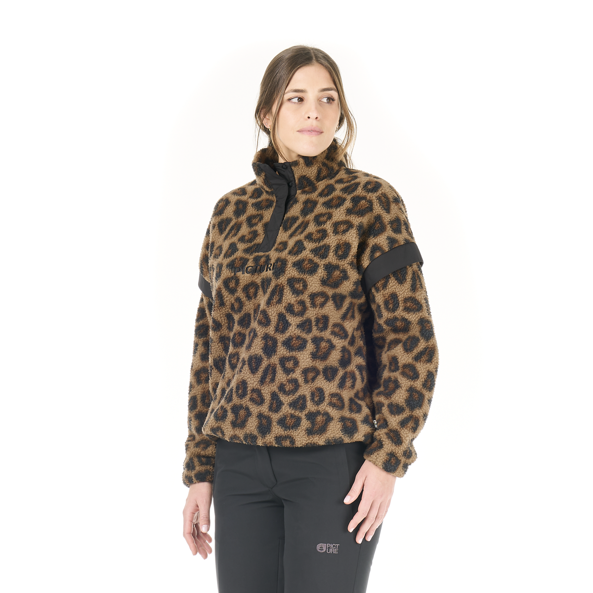 Picture Polaire - Polaire femme 1/4 zippée VELORA PRINTED - Femme