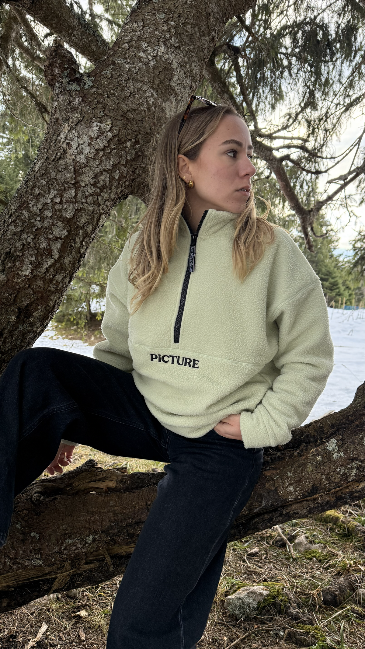 Picture Polaire - Polaire femme zippée CYLLA 1/4 - Femme