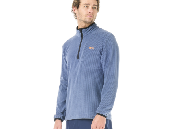 Picture Polaire - Polaire homme 1/4 zippée WEAVY GRID - Homme