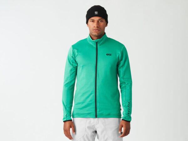 Picture Polaire - Polaire technique zippée homme BAKE GRID FZ - Homme