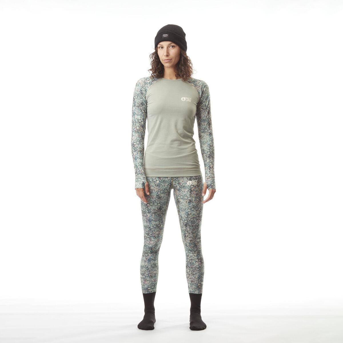 Picture Sous-vêtement technique - Legging thermique femme XINA PRINTED - Femme