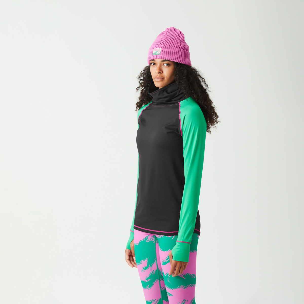 Picture Sous-vêtement technique - Sous-vêtement thermique femme PAGAYA HIGH - Femme