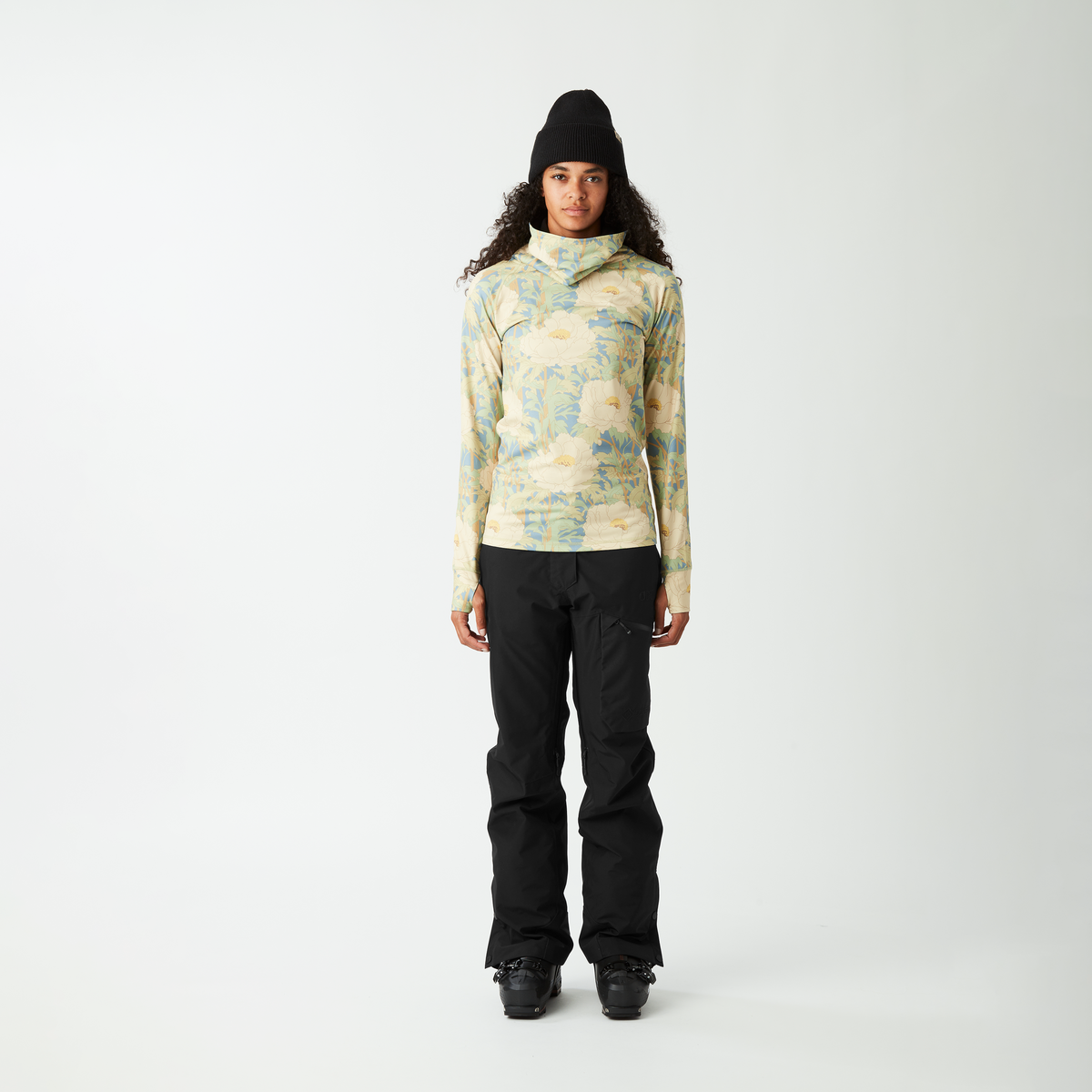 Picture Sous-vêtement technique - Sous-vêtement thermique femme PAGAYA PRINTED HIGH - Femme