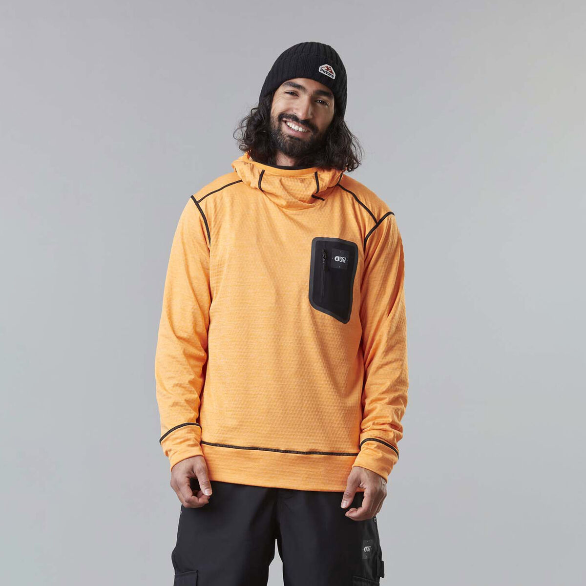 Picture Sweat - BAKE GRID STORM HOODIE - Homme