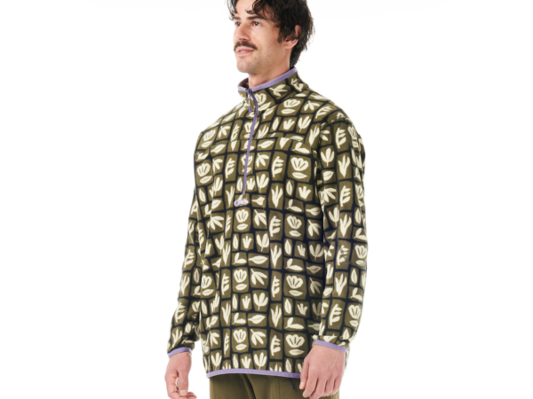 Picture Sweat - Polaire homme 1/4 zippée INARIA PRINTED - Homme