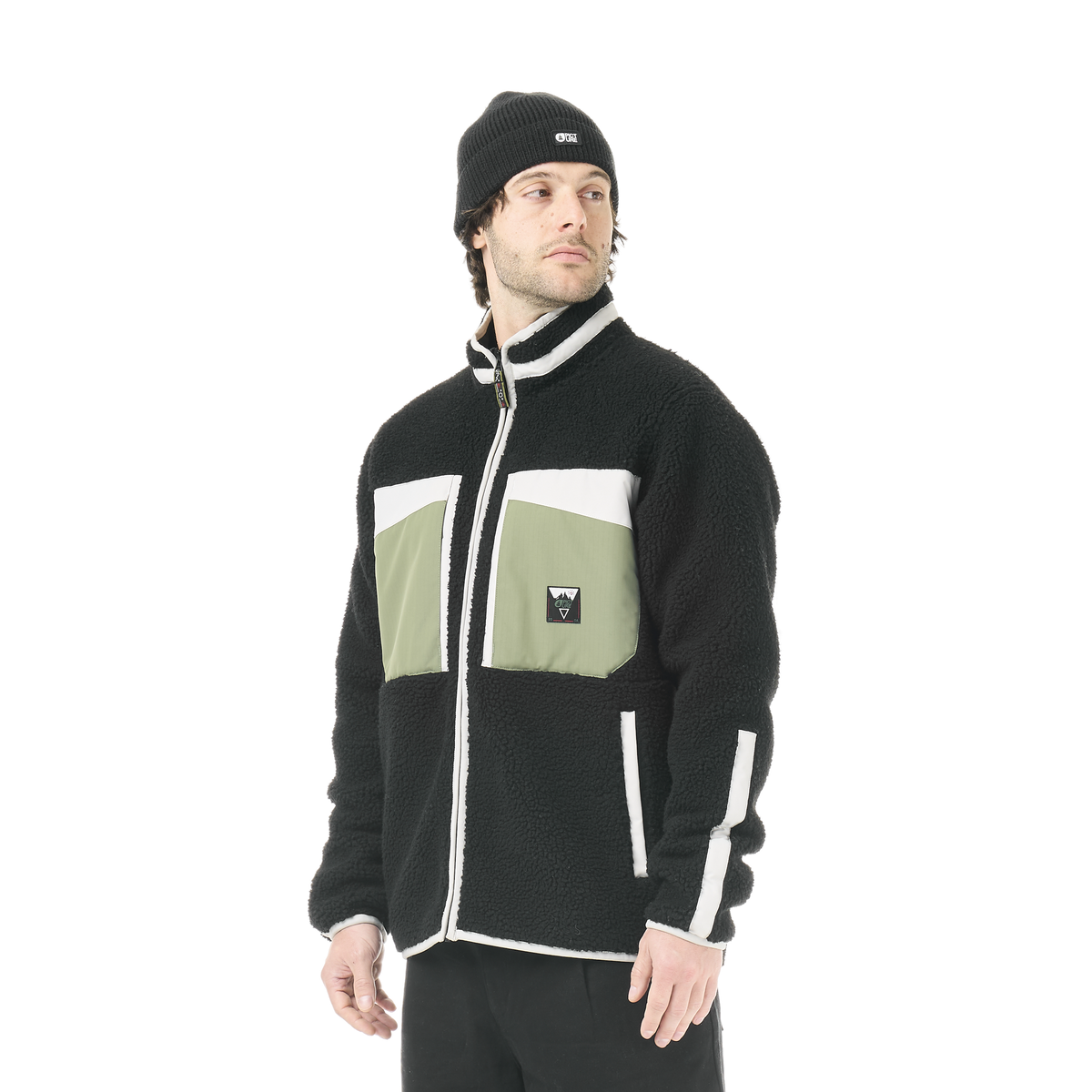 Picture Sweat - Polaire homme zippée PMBTON ZIP FLEECE - Homme
