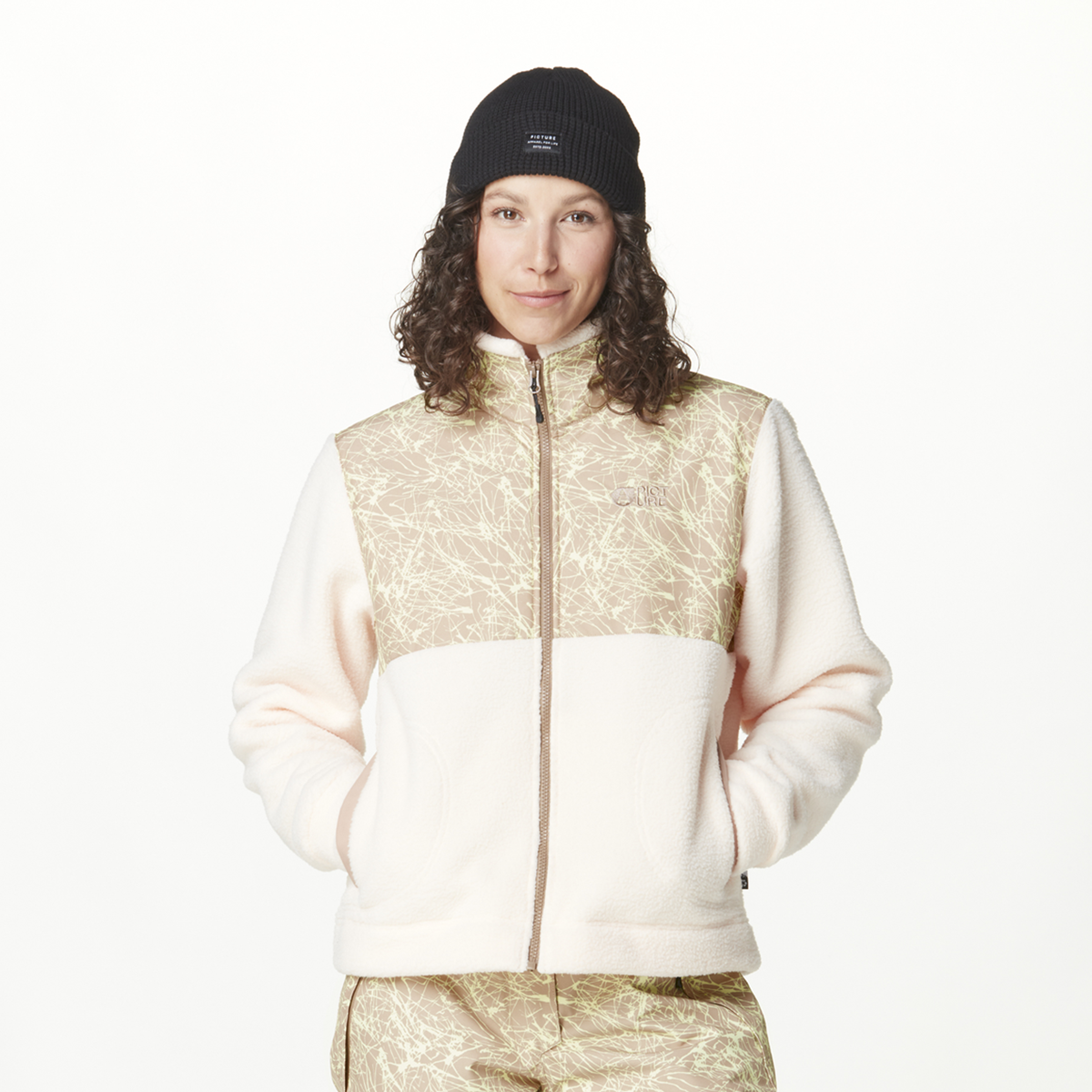 Picture Sweat - Polaire zippée femme ZELKOVA PRINTED - Femme