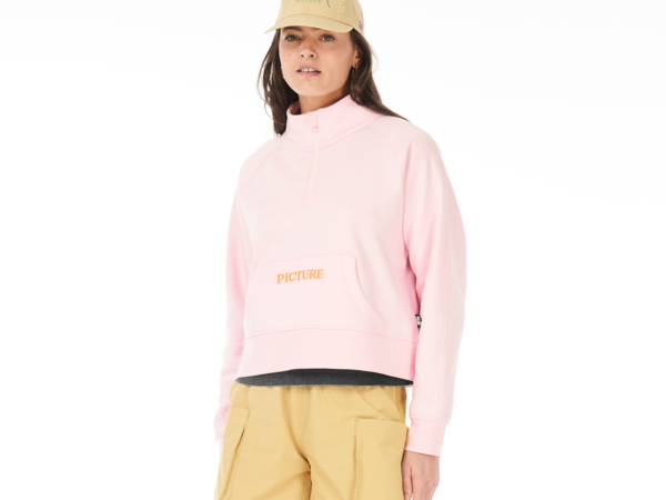 Picture Sweat - Sweat femme zippé QUENDA 1/2 ZIP - Femme