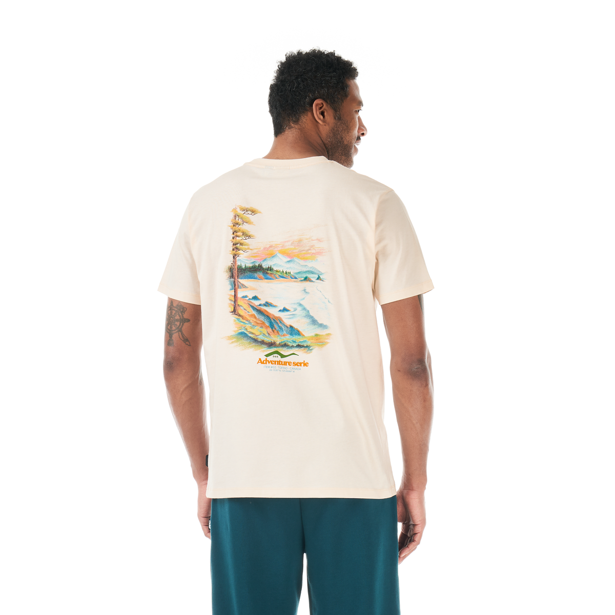 Picture T-shirt - T-shirt homme D&S TOFINO - Mixte