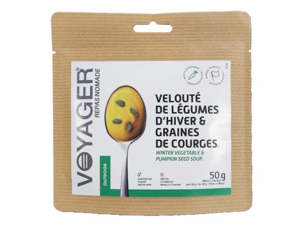 Plat Lyophilisé Veloute De Legumes D'hivers Et Graines De Courges