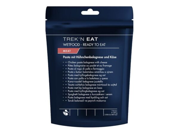 Plat Sterilisé Pâtes Bolognaises Au Poulet Et Au Fromage
