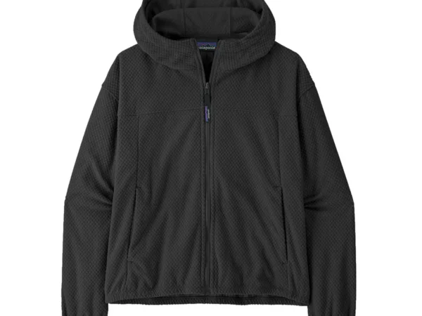 Polaire à capuche texturée zippé femme Patagonia