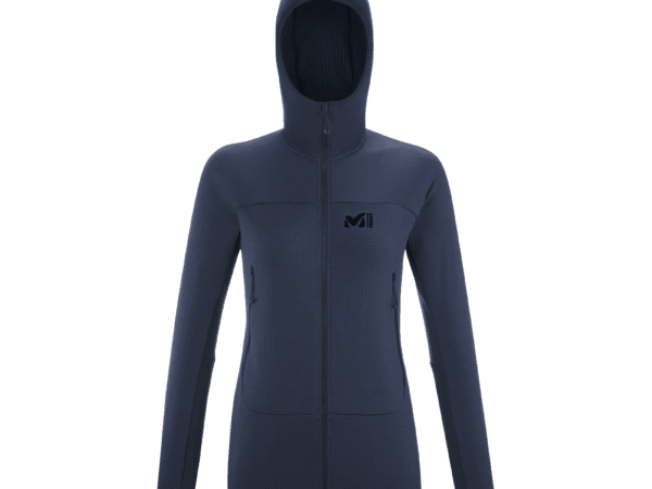Polaire Fusion Grid Capuche - Femme